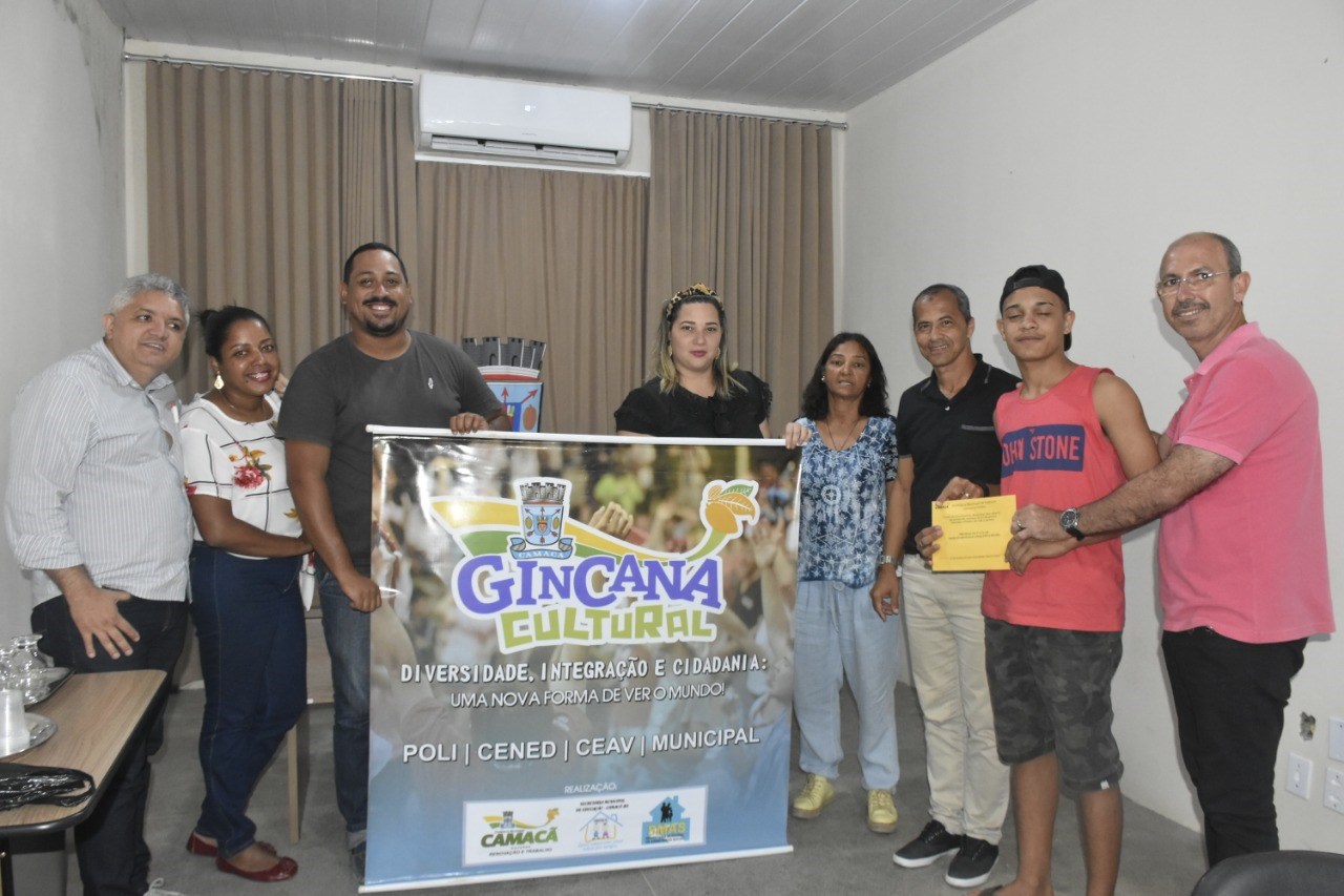 Camacã: Vencedores da Gincana Cultural recebem premiação